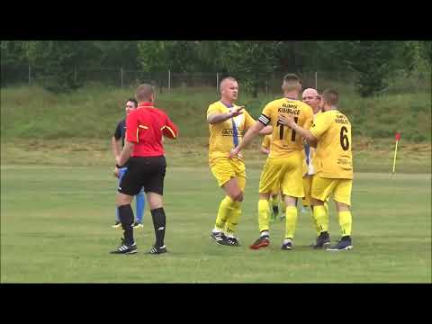 Olimpia Kisielice – Iskra Smykówko 5:1 (2:1), gole z meczu 1. kolejki b–klasy (WMZPN 3 grupa)