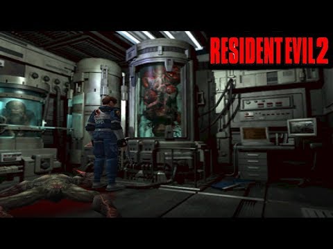 Resident Evil 2 (Hidden room / Secret room in Laboratory)