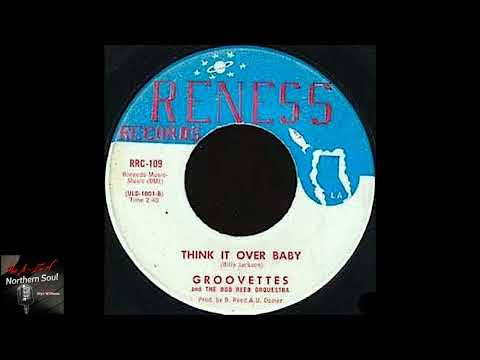 Groovettes And The Bob Reed Orchestra - Think It Over Baby - (1969)
