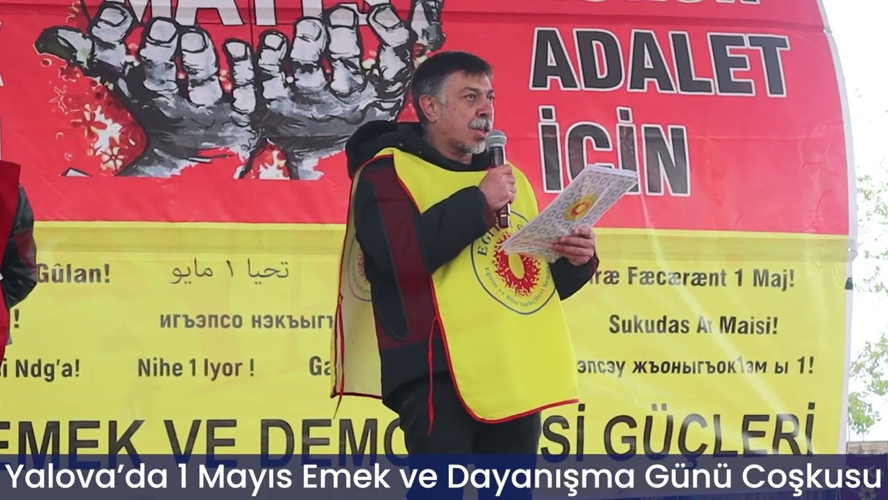 Yalova’da 1 Mayıs Coşkusu