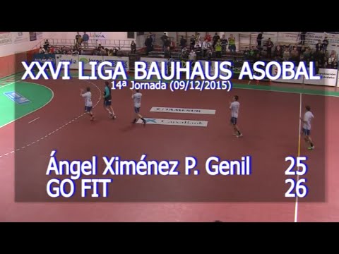 LIGA BAUHAUS ASOBAL J14 Ángel Ximénez - GO FIT 25 - 26