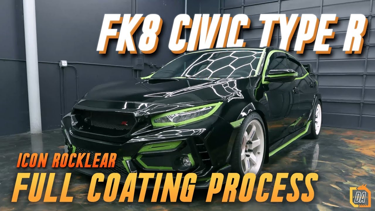 Protecting a Daily Driven FK8 Civic Type R with Icon Rocklear