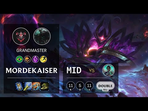 Mordekaiser Mid vs Karma - BR Grandmaster Patch 10.15