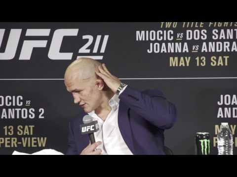 UFC 211 - Junior Dos Santos Press Conference