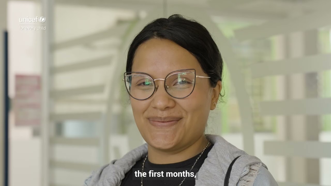 UNICEF supports pregnant and breastfeeding mothers with micronutrients and safe environments