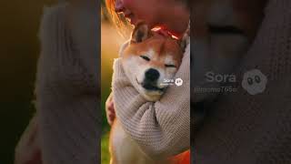 この笑顔柴犬！