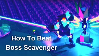 TUNIC Gameplay Boss Guide - How To Beat Boss Scavenger