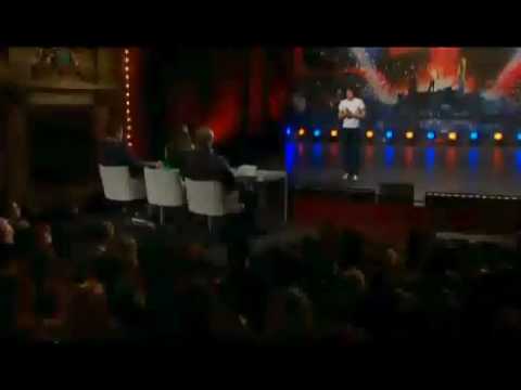 Talang 2009 Jakob räknar bokstäver