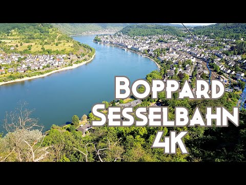 Boppard Sesselbahn 4K || Wonderful summer in Germany || Summer 2020
