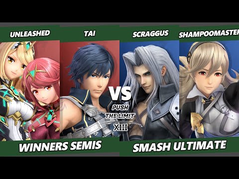 Push the Limit 13 Winners Semis - Tai & Unleashed Vs. Scraggus & Shampoomaster - SSBU Ultimate