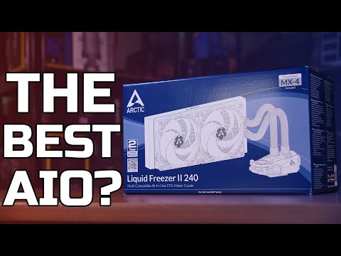 ARCTIC Liquid Freezer II 240 Review - The best AIO (almost) - TechteamGB