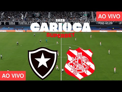 BOTAFOGO X BANGU | AO VIVO COM IMAGENS DO CARIOCA 2026 | ASSISTA AGORA | JOGO DE HOJE | DIRETO PES21