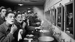 German POWs Couldn’t Believe They Were Given Razors and Soap Instead of Punishment