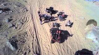 preview picture of video 'Buggy Crash Ocotillo Wells Blow Sand New Years 2015'
