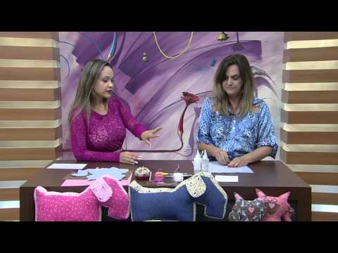 Mulher.com 30/09/2014 - Gatinho Tecido por Vera Brugin - Parte 1