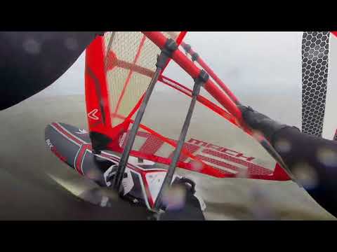 Kamikaze with FMX invictus 88 - severne m3-5.5  - 27 cm Tribal G10 fin  -- nasty chop and 8 beaufort