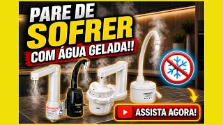 “PARE DE SOFRER COM ÁGUA GELADA! ???? Veja a Torneira Elétrica que Está Viralizando!”
