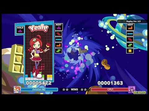 Puyo Puyo Tetris 2 PC Ringo VS Feli Versus Mode