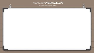 화이트 보드 ppt 배경 디자인 너무 간단합니다.