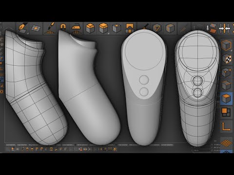 Industrial Design Product Modeling 1 Cinema 4D Modeling Tutorial
