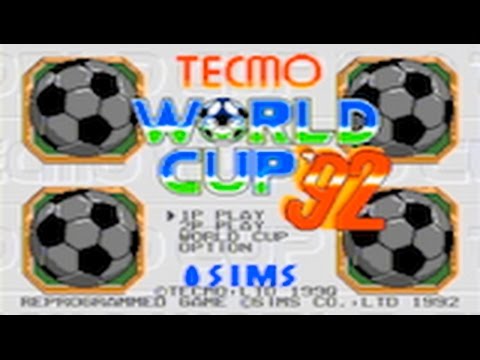 Tecmo World Cup Megadrive