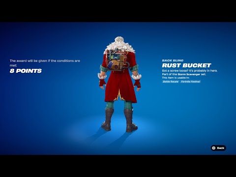 How To Get Rust Bucket Back Bling NOW FREE in Fortnite! (Nvidia Geforce RTX Cup)