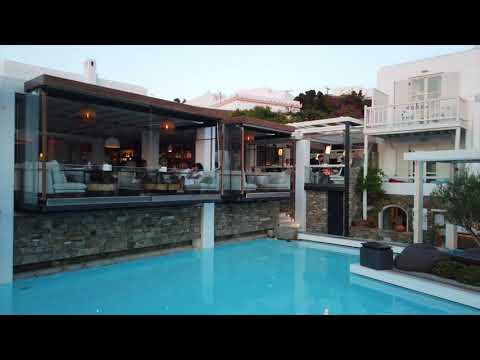 Semeli Hotel Pool in Mykonos, Greece -  SantoriniDave.com