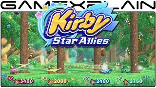 Kirby: Star Allies - New Characters & Minigames Revealed on Official Website + New Gameplay!