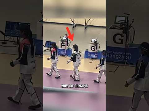 What Makes Olympic Air Rifle Shooters Walk So Stiff?