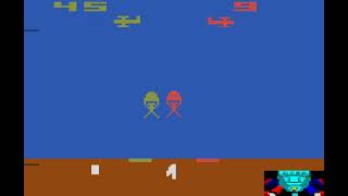 Atari 2600 Game: Sky Diver (Aka  Dare Driver ) (1977 Atari)