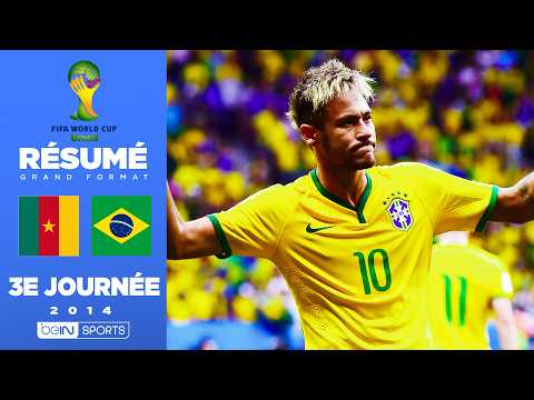 Rétro : Brésil - Cameroun, NEYMAR s'offre un DOUBLÉ et qualifie la Seleção !
