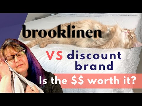 REVIEW: Linen Sheets from Brooklinen (vs the mystery discount brand...)
