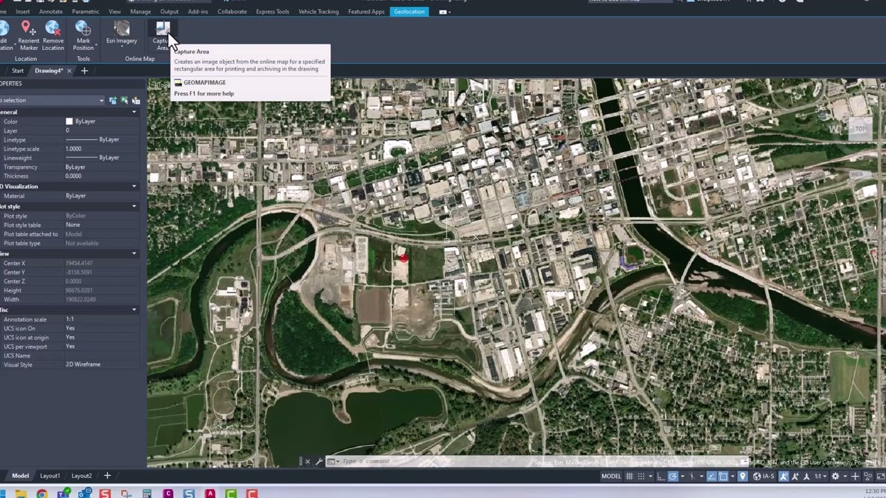 Esri Maps AutoCAD 2025