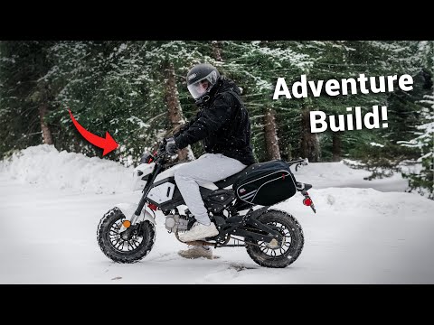 Aus einem 1.500-Dollar-Grom-Klon wird das ultimative Adventure-Bike!