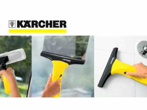 comment monter karcher vitre