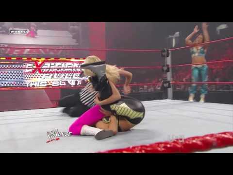 RAW 1.6.09 KELLYKELLY//MICKIE JAMES VS. MARYSE//BETH WITH ROSA MENDES