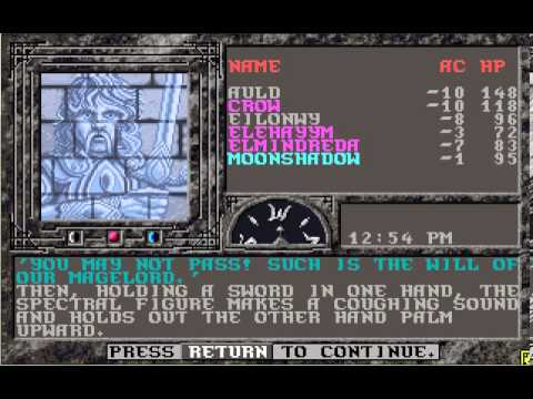 Let's Play "Dark Queen of Krynn" Part 09 - Pharcical Pharos