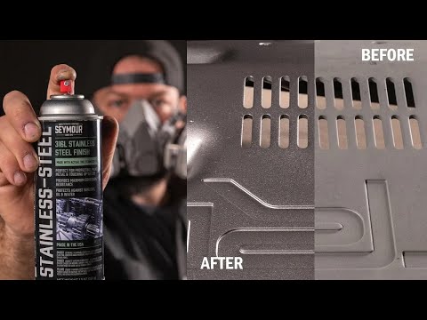 Unbelievable! Have You Seen What Comes Out of this Can? | 16-54 Seymour Paint Stainless-Steel Blast