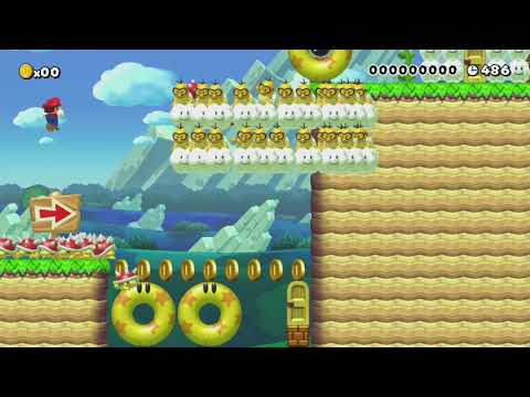 よくある「 ゴールは目の前 」と言われれば目の前です！♥♥♥♥♡ by まま - SUPER MARIO MAKER - NO COMMENTARY 1bi