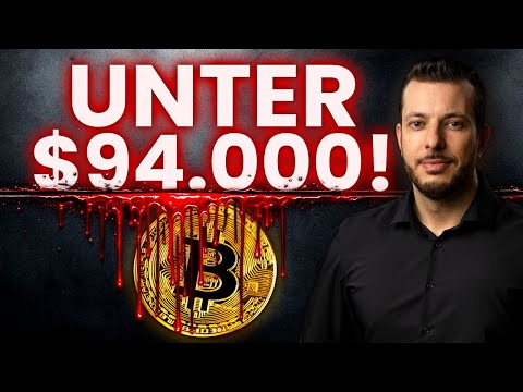 BITCOIN FALLS BELOW $94k! 📉 MSTR Sells FUD & HARVARD BUYS BTC!
