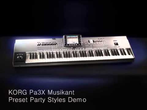 Pa3X Musikant Demo - Party Styles