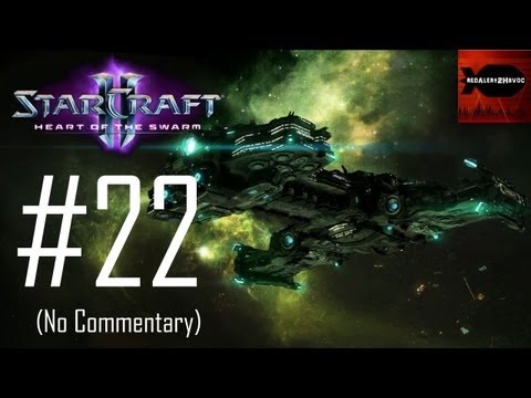 StarCraft 2 Heart of the Swarm Campaign Playthrough Part 22 (With Friends Like These, No Commentary)