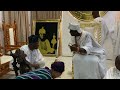 OONI EXPRESS HAPPINESS OVER GROWTH IN ILE IFE AND MODAKEKE AS CUSTOM CG VISIT HIM IN HIS PALACE.