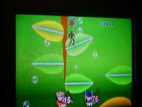 SSBB  Link(Orange) Vs. Ike