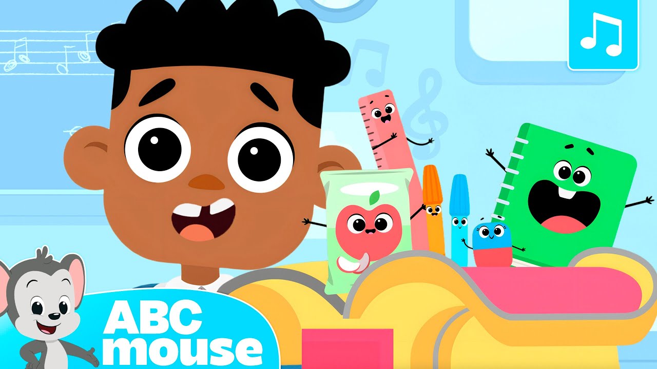 Strutting with My Backpack! 🎒✨ | First Day of School Confidence | ABCmouse Learning Song for Kids