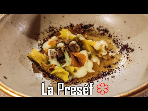 Cena al Ristorante LA PRESÉF, Una Stella Michelin ⭐