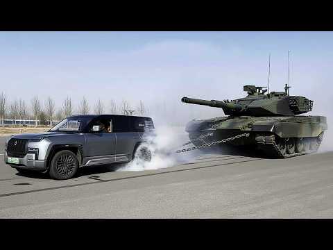 Thumbnail for MOST POWERFUL BYD SUV vs 10 TON VEHICLES - TUG OF WAR CHALLENGE by Yangwang U8