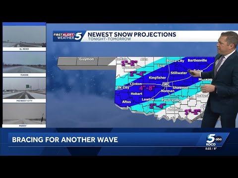 Oklahoma Winter Storm Update: As many as 8 inches of snow possible in parts of Oklahoma in final ...