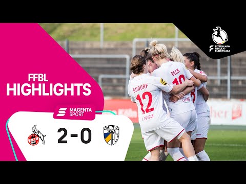 1. FC Köln - FC Carl Zeiss Jena | 6. Spieltag, 2021/2022 | MAGENTA SPORT