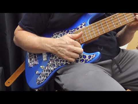 Sadowsky Metro Express - Metallic Ice Blue 5 String Bass Custom image 3